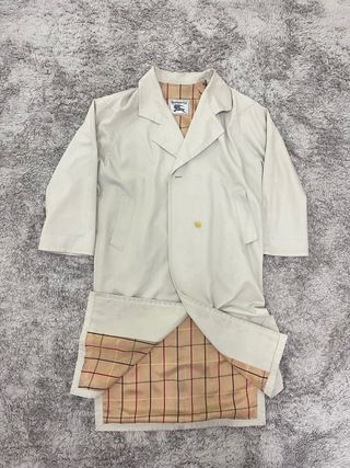 Chaqueta Burberry Beige Multicolor