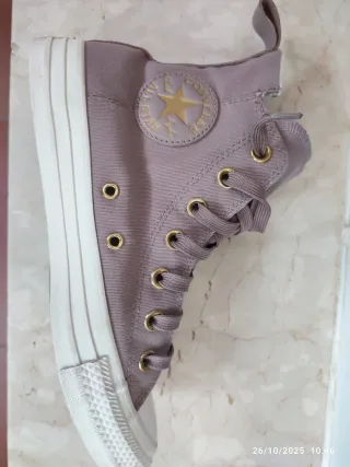 Zapatillas Converse Mujers 37,5 rosa empolvado