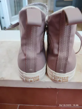 Zapatillas Converse Mujers 37,5 rosa empolvado