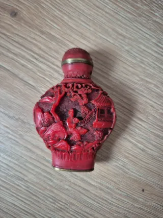 Permufero de cinabrio chino rojo