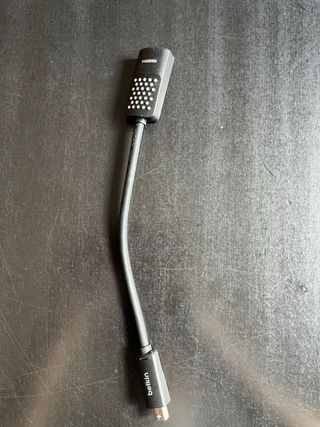 Adaptador Mini DisplayPort a HDMI Negro