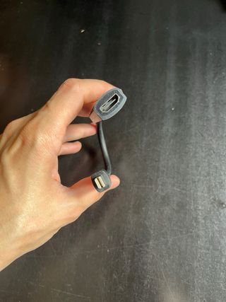 Adaptador Mini DisplayPort a HDMI Negro