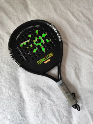 Pala de pádel Padel Lobb Retro (tiene 25 años)