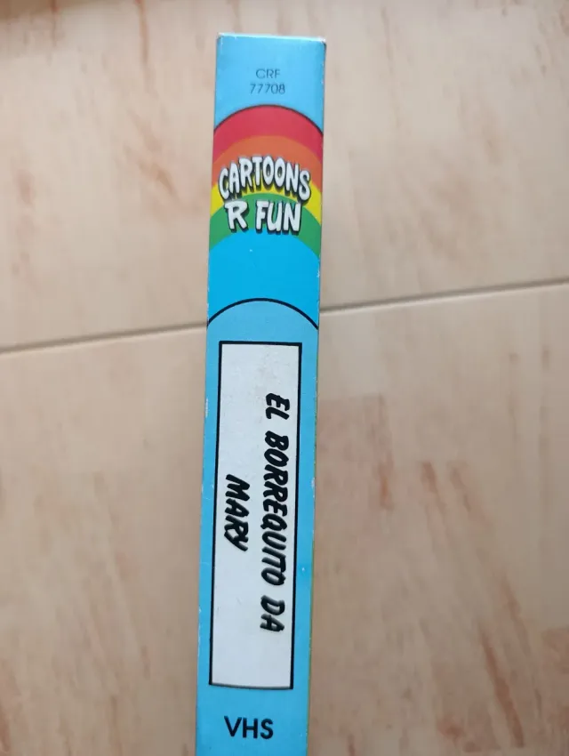 Cinta VHS El Borriquito da Mary - Cartoons R Fun