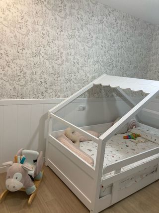 Cama casita Bainba montesori niños