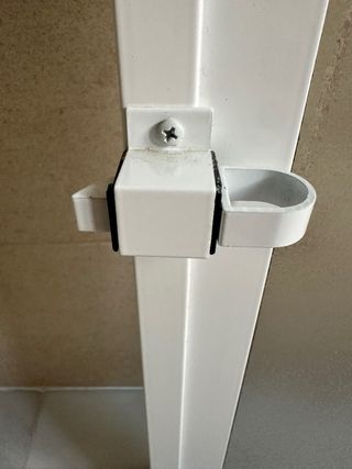 Ventana batiente aluminio cristal esmerilado