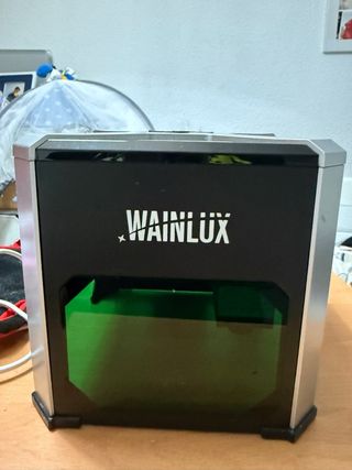 WAINLUX Máquina Grabado Láser Negra/Plateada