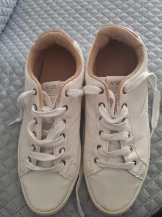 Zapatos blancos mujer N°053