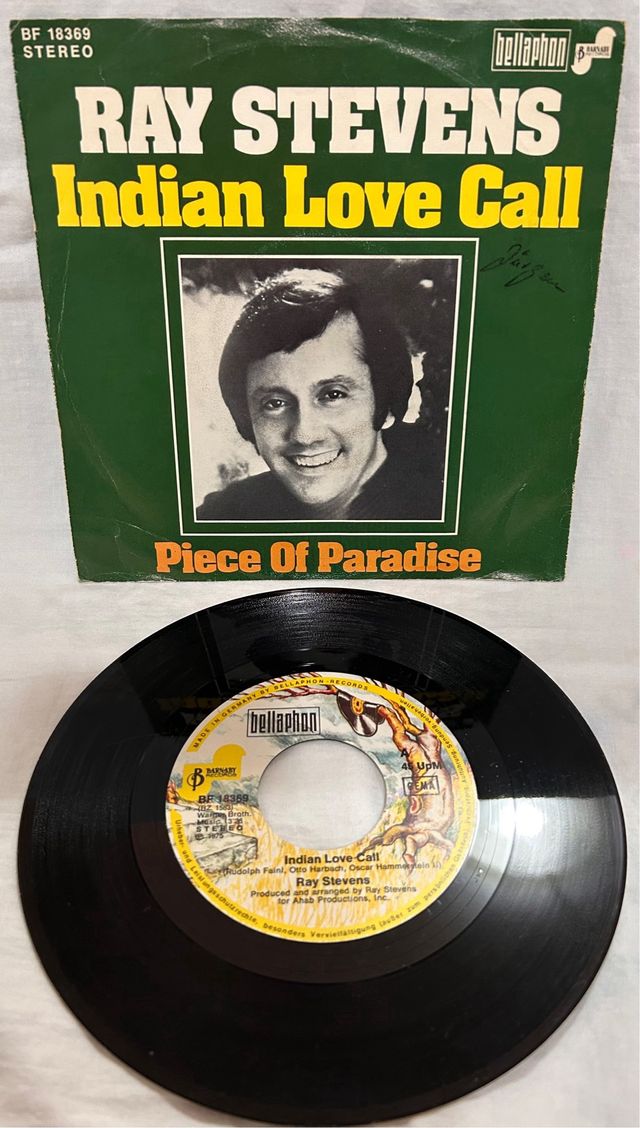 Ray Stevens Indian Love Call/ 45 RPM Vinile