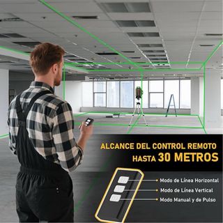 Medidor Láser Autonivelante 360 ° +Tripode NUEVO