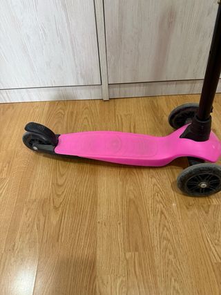 Patinete infantil 3 ruedas rosa