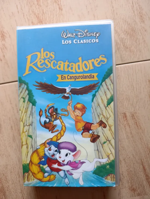 VHS Los Rescatadores en Cangurolandia Disney