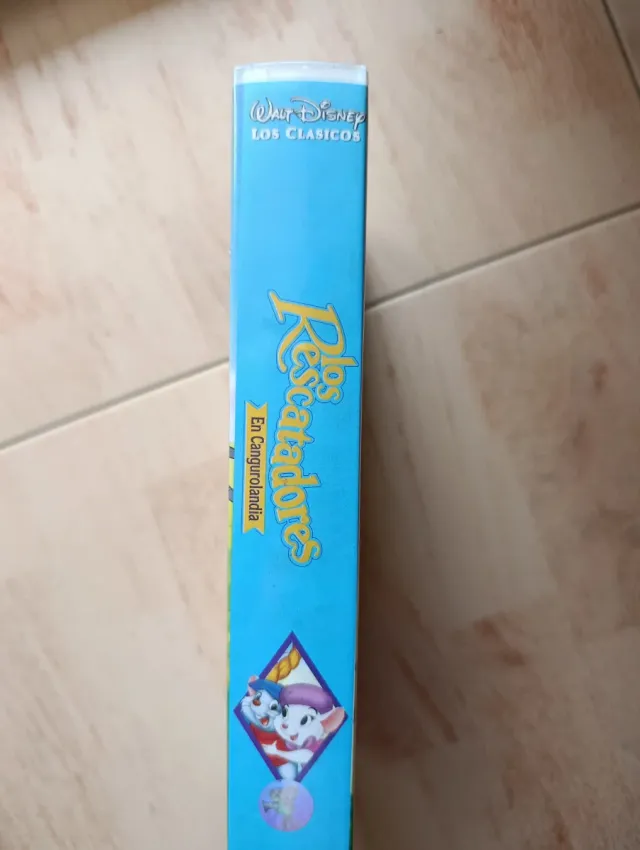 VHS Los Rescatadores en Cangurolandia Disney