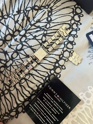 Reloj Tommy Hilfiger Mujer Plata/Blanco