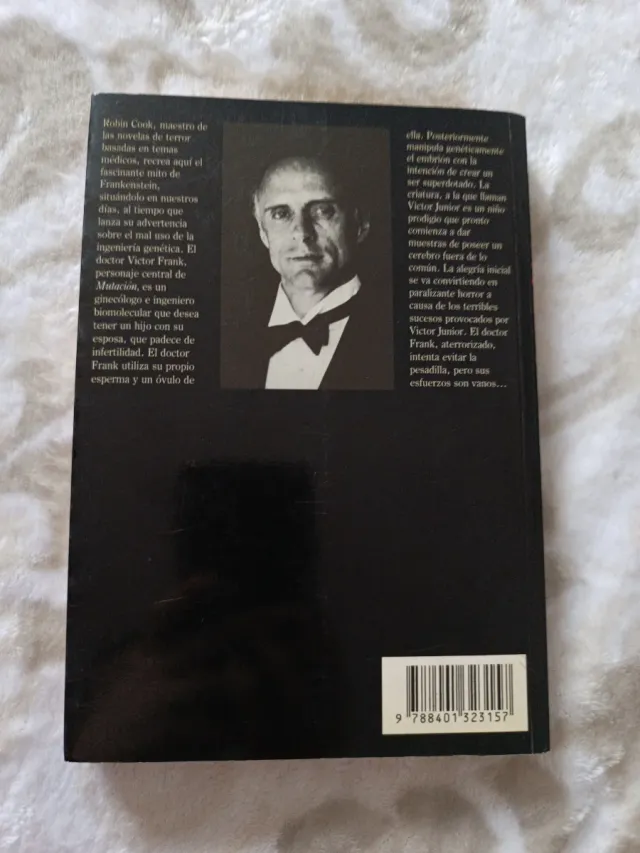 Libro Mutación - Robin Cook