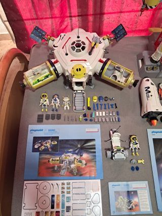 LOTE PLAYMOBIL ESPACIO SPACE NUEVO SIN USO
