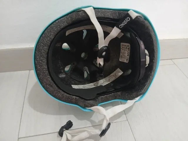 Casco Oxelo Azul Talla M (55-58 cm)