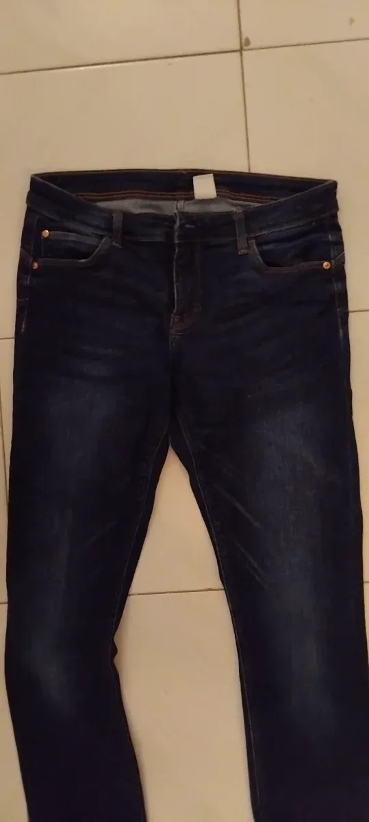 Pantalón vaquero mujer azul