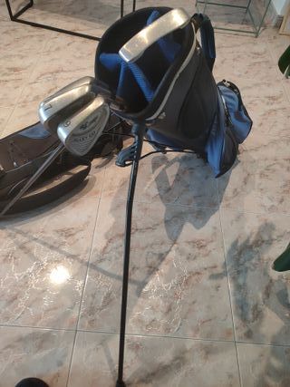 Set Palos Golf Mizuno Bolsa Putter SW PW 9