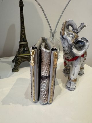 Monedero VerMari Piel Serpiente Nuevo