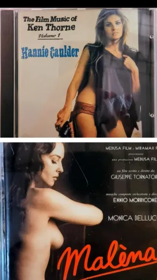 2 CDs Banda Sonora HANNIE CAULDER MALENA