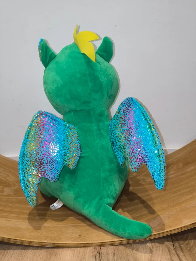 Peluche Dragón Verde Brillante