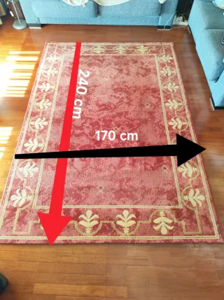 Alfombra de lana 240 largo por 170 ancho