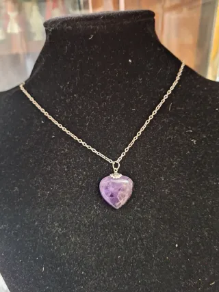 Colgante Corazón Amatista