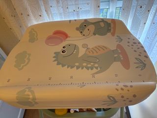 Bañera y cambiador bebé Ms Bubble