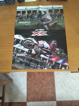 Póster Motocross Javi Garcia Vico Jonathan Barraga