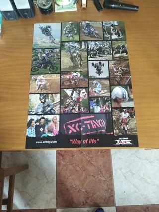 Póster Motocross Javi Garcia Vico Jonathan Barraga