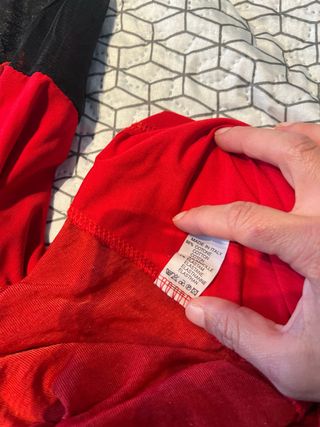 Vestido fiesta rojo Talla S