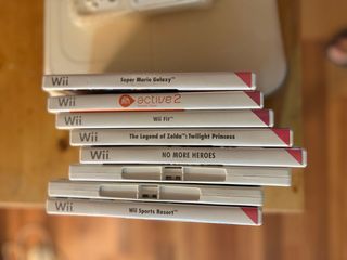 Consola Wii + 8 mandos + juegos + Fit Board