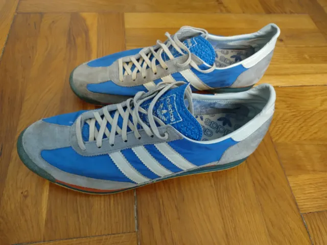 Zapatillas Adidas Talla 44.5 Azul/Gris