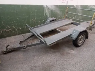 Remolque con alarma para Quads, 2 motos,etc