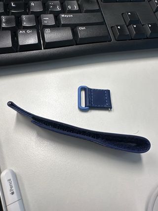 Correa Swatch Moonswatch Azul