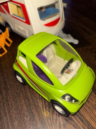 Playmobil Caravana y Coche