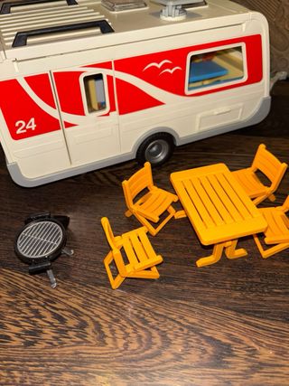 Playmobil Caravana y Coche
