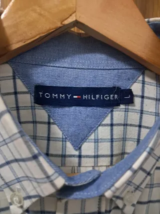 Camisa Tommy Hilfiger cuadros Talla L