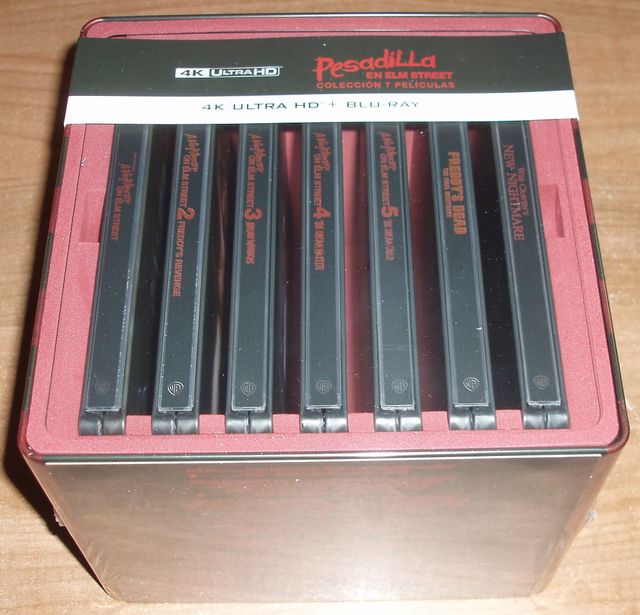 Pesadilla en Elm Street Colección 4K UHD Steelbook