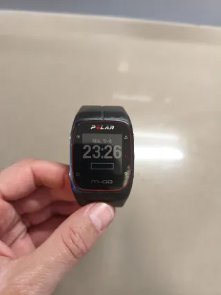 Polar M400 Negro/Rojo