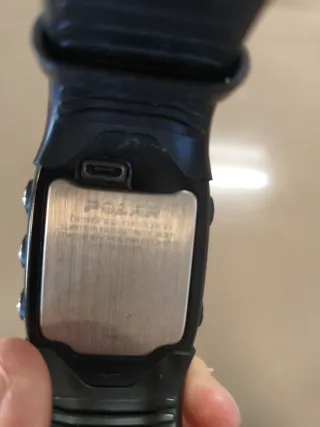 Polar M400 Negro/Rojo