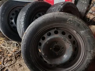 2 Llantas de chapa Citroën 16