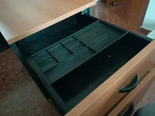 Cajonera de oficina de madera sin llave