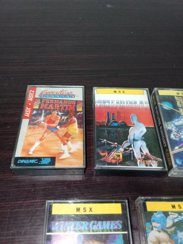 Lote 5 Juegos MSX Dynamic, EDYX, Erbe