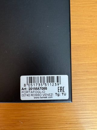 Portafoglio Twinset Blu