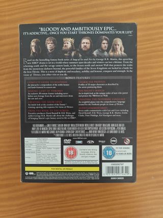 Juego de Tronos DVD - Temporada 1 Completa