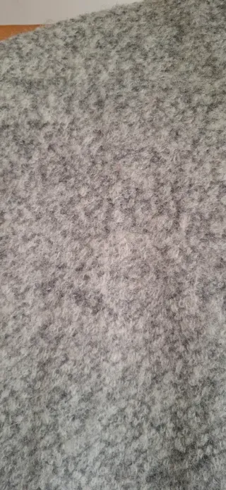 Abrigo gris ONLY rizo