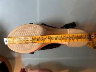 Sandalias Redlove tacón plataforma ante negro