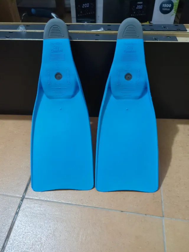 Aletas natación niño/a azul